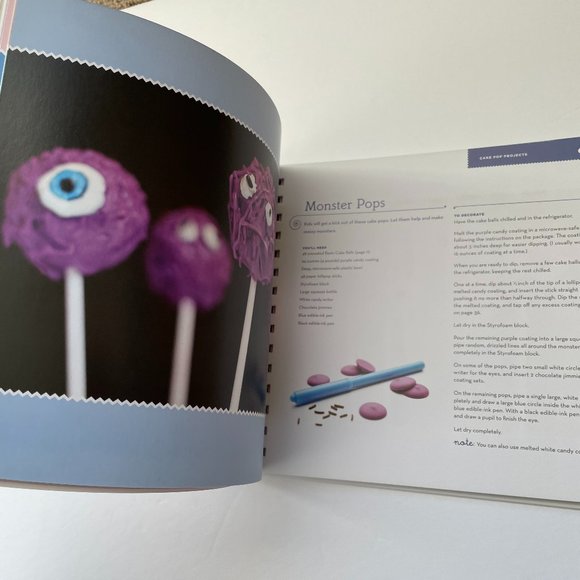 😋3 for $20 All Cookbooks😋Cake Pops by Bakerella Cook Book - like new - Picture 5 of 6